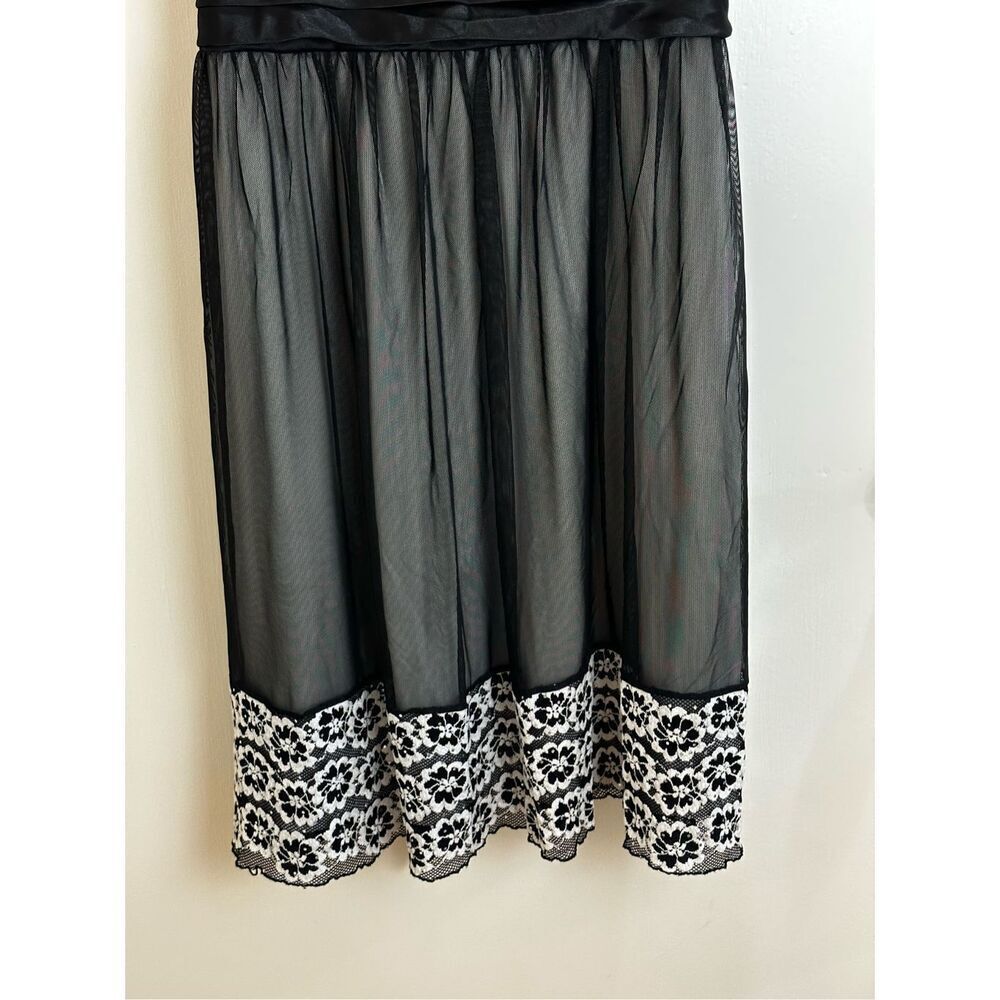 R & M Richards size 20W white and black dress - Picture 4 of 10